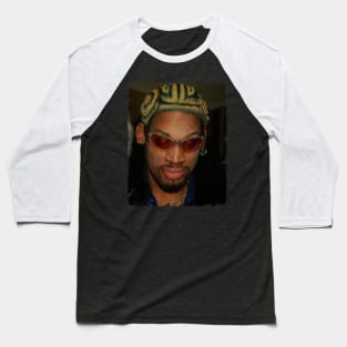 Dennis Rodman New Hair Baseball T-Shirt